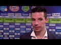 PSV'er Nick Viergever vindt het gelijkspel tegen Feyenoord 'wel terecht'