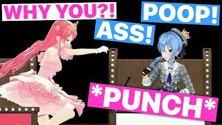 Miko Almost Punched Suisei Bcos Sui Said... (Fubuki, Miko, Suisei, Subaru / Hololive) [Eng Subs]
