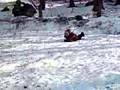 Sleigh Riding Crash