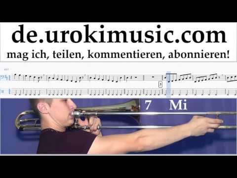 Posaune Lernen Avicii - Wake Me Up Tabulatur Teil#1 um-a995