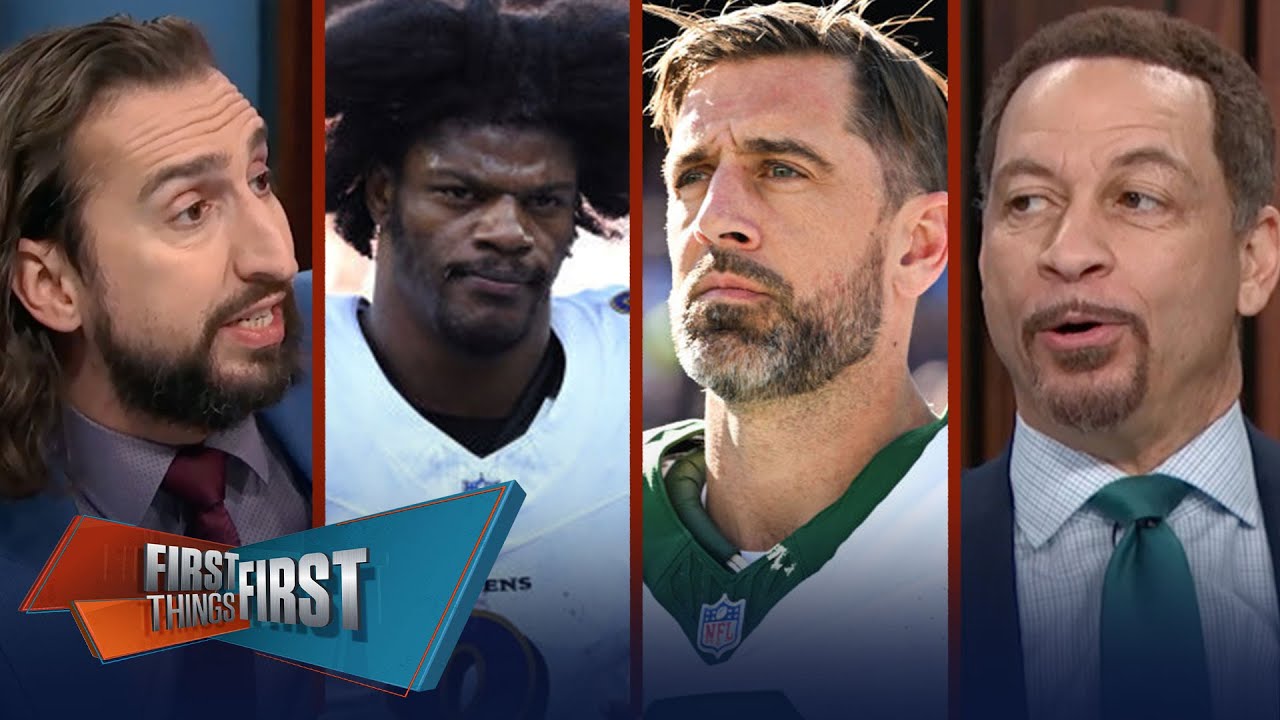 Are Rodgers, Jets finished after dropping to 2-6, Ravens legitimate contenders? | FIRST THINGS FIRST