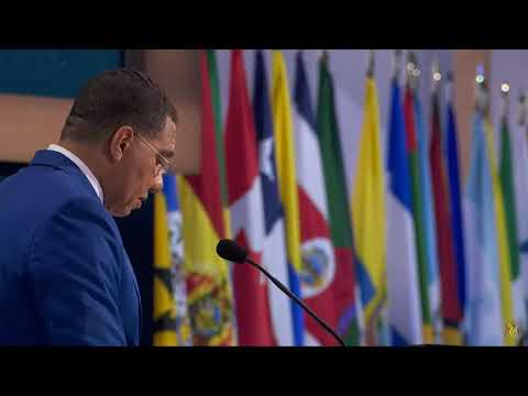 JISTV Prime Minister Andrew Holness at the Summit of the Americas 2022