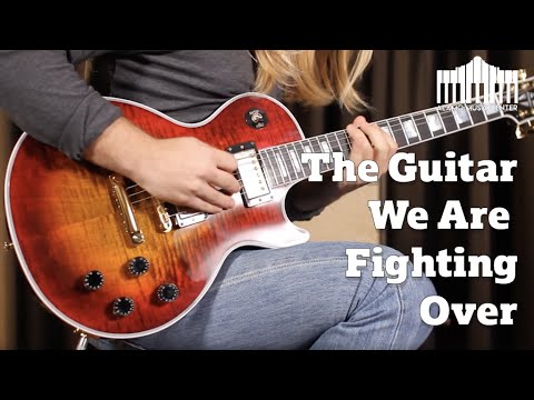 Обзор электрогитары Gibson Les Paul Axcess Custom