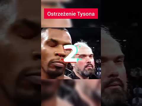 Ostrzeżenie Tysona #tyson #boxing #box