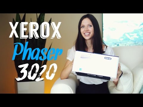 Принтер Xerox Phaser 3020BI белый - Видео