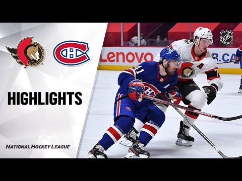 Senators @ Canadiens 2/4/21 | NHL Highlights