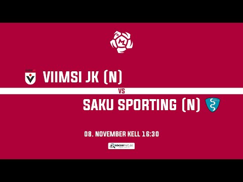 Viimsi JK (N) - Saku Sporting (N), Naiste Meistriliiga 27. voor