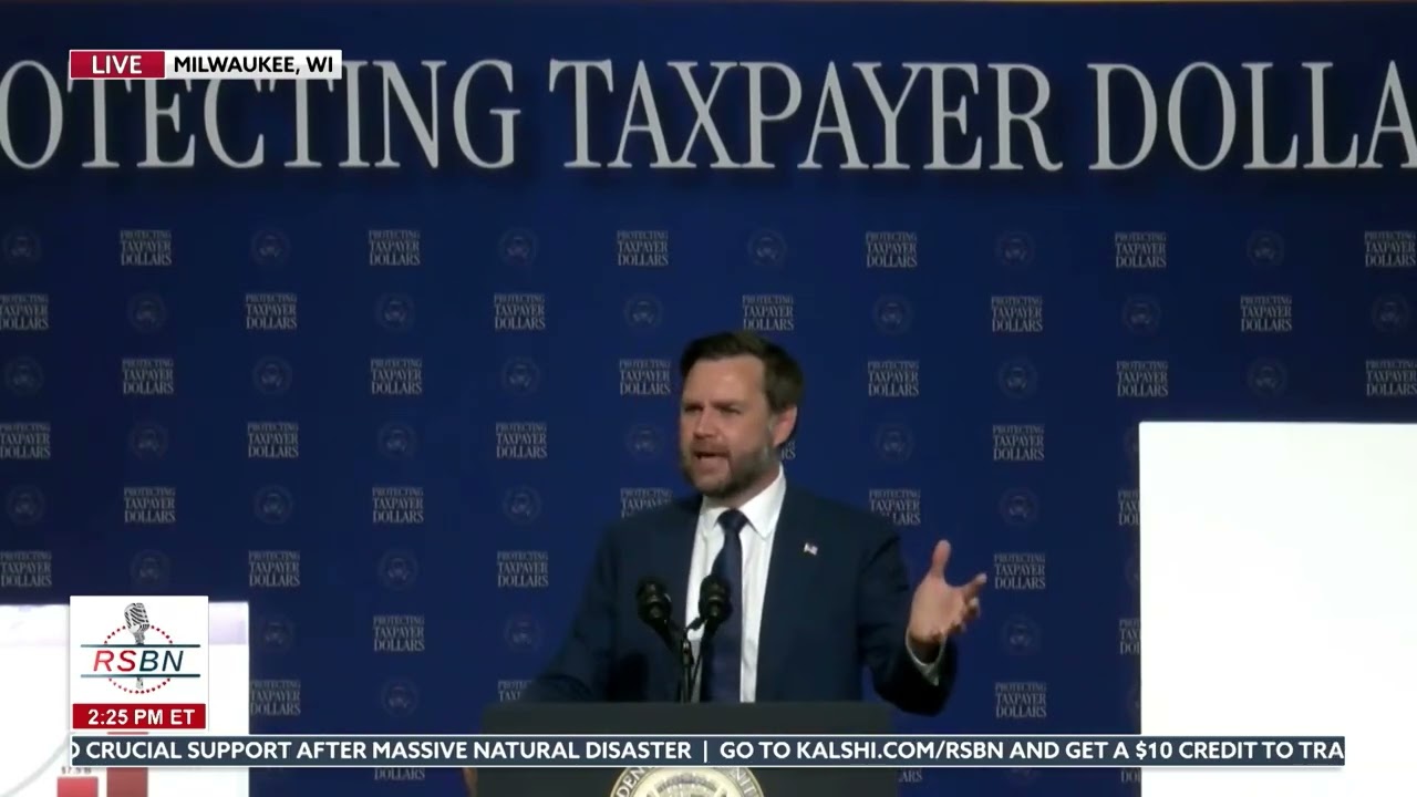 WATCH: VP Vance Shares Unbelievable Stories of Minnesota Fraud - 07/08/26
