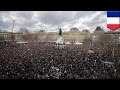 Millions march in Paris: Largest demonstration in.