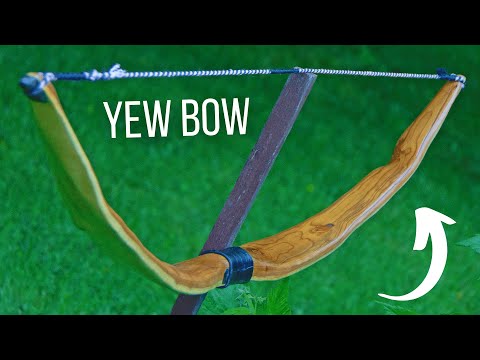A Yew Bow - Making & Testing