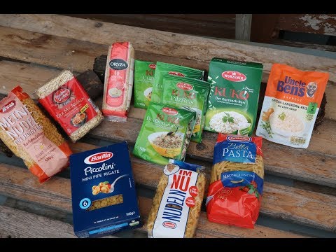 Produktinfos für die Outdoorküche 1 - Nudeln+Reis