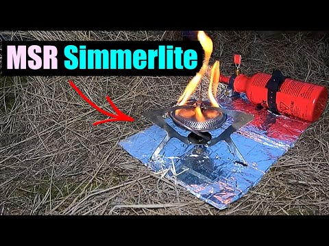 MSR Simmerlite - One of the Best Stoves for Winter Camping