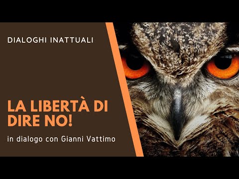 La libertà di dire no! - Davide Sabatino in dialogo con Gianni Vattimo