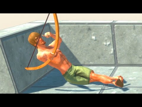 Giant Archie the archer & Flying Minotaur vs RANDOM UNITS - Animal Revolt Battle Simulator