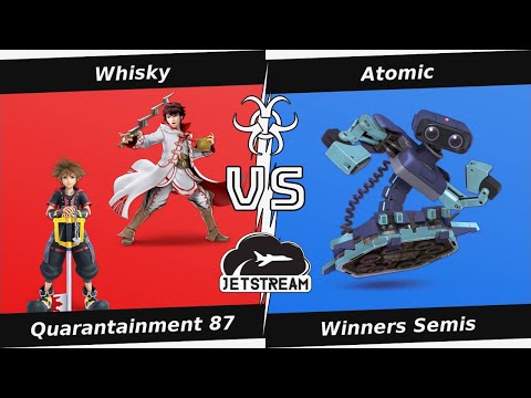 Quarantainment 87 Winners Semis - Whisky (Sora, Robin) Vs Atomic (ROB) - SSBU