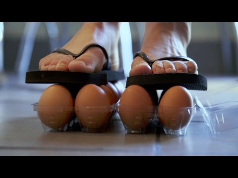 How to stand on Eggs Without Breaking Them | Street Science