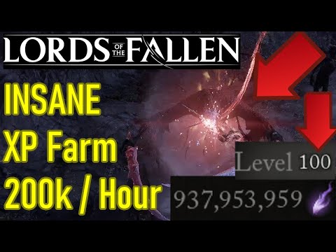 INSANE Lords of the Fallen xp farm - 215,000 vigor PER HOUR, level up FAST, best early vigor farm