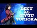 Deku As Giyuu Tomioka Abuse Neglected Bullied AU Izuku X Shinobu
