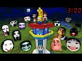 SURVIVAL PAW PATROL BASE WITH 100 NEXTBOTS in Minecraft - Gameplay - Coffin Meme Minions Talking Tom