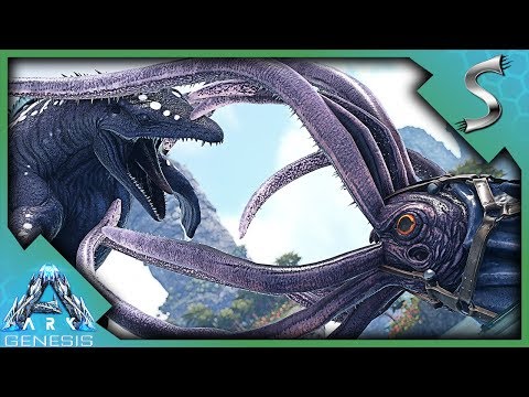 MAX LEVEL TUSOTEUTHIS TAMING AND X-MOSA BREEDING! - Ark: Genesis [DLC Gameplay E32]