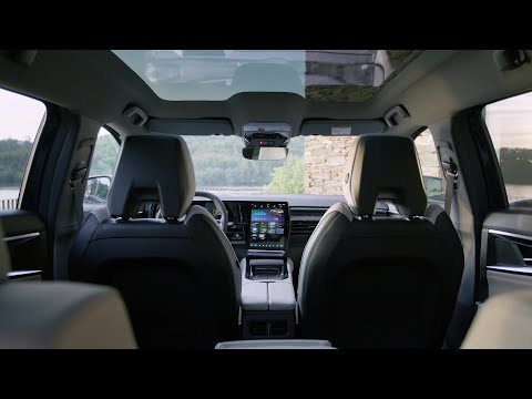 The All-new Renault Espace E-Tech 200 ch Interior Design in Midnight blue