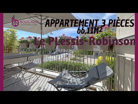 Achat Appartement T3 proche Marché,  Le Plessis-Robinson -  66,11m² avec Balcon