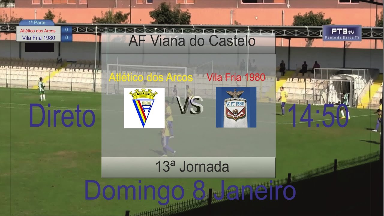 Atlético dos Arcos x Vila Fria 1980