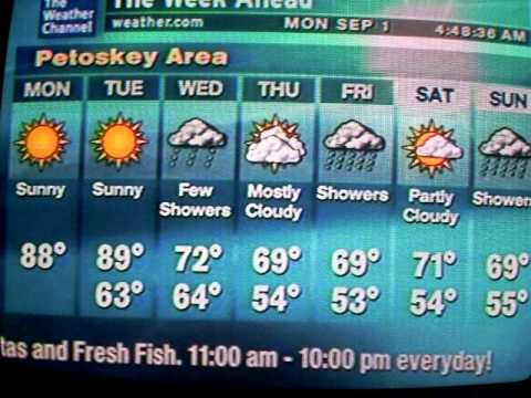 Petoskey Weatherstar XL- Labor Day 2008 4:48 AM EDT