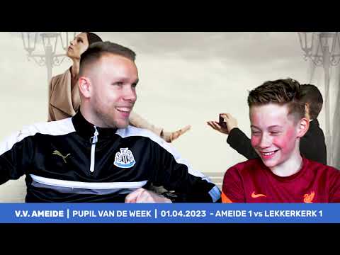 v.v. Ameide | Pupil van de Week | Casper Blokland