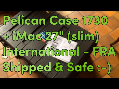 Pelican Case 1730 International iMac 27 in