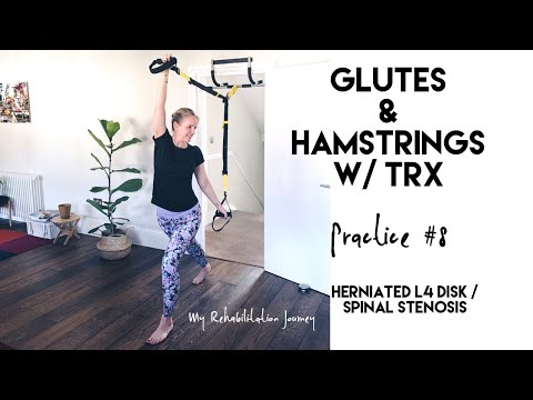 STRENGTH FOR SCIATICA // 5 TRX Exercises