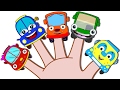 Learn Colors With Wheels On The Bus Finger Family Nursery Rhymes Collection
