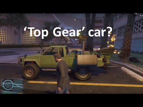 ‘Top Gear Toybota’ in GTA 5 - Messing with Mods #3 - amphibious car