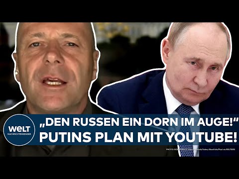 YOUTUBE: "Den Russen ein Dorn im Auge!" Wladimir Putin will Videoplattform ausbremsen