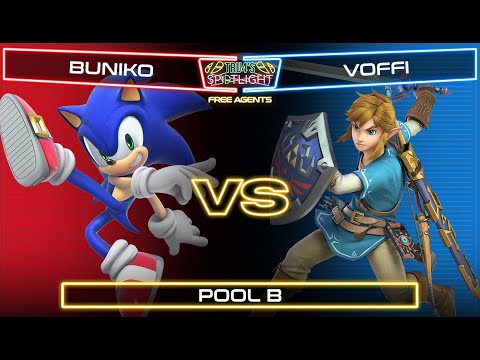 Tru4's Spotlight: Free Agents! Pool B - Buniko (Sonic) vs. Voffi (Link)