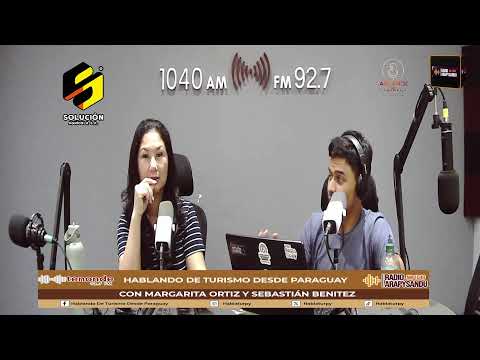 Hablando de Turismo desde Paraguay Estamos en vivo desde San Ignacio Guazu  Misiones