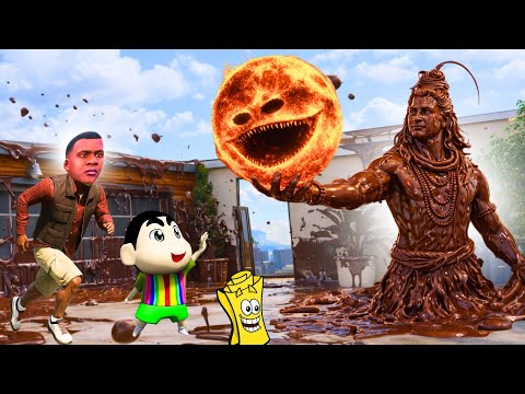 Franklin & Chitti Chocolate Shivaay in Los Santos | GTA 5 Telugu Gameplay