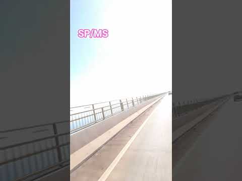 Ponte sobre o Rio Paraná! Chegando em Presidente Epitácio-SP