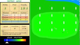 Retro Golf! Gameplay footage