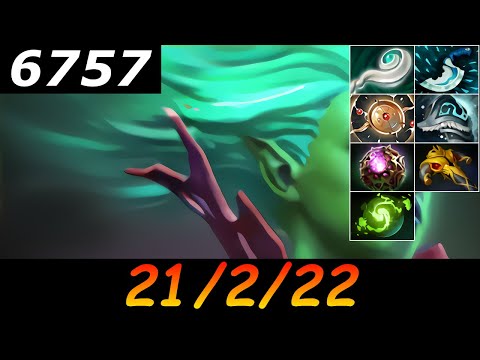 Dota 2 Death Prophet 6757 MMR 21/2/22 (Kills/Deaths/Assists) Ranked Full Gameplay