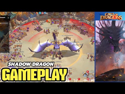 call of dragons - shadow dragon Elite raid gameplay