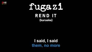 Karaoke Fugazi - Rend It