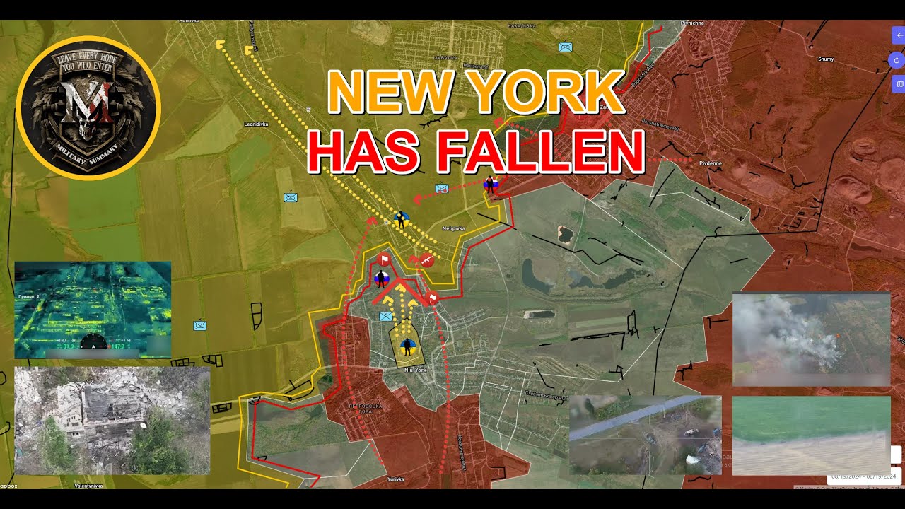 ⚔️The Battle Of New York Is Over🔥 The Entire Front Has Come To Life⚔️ Military Summary For 2024.8.18