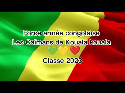 Force armée congolaise 💚💛❤️ Les Caïmans de Kouala kouala Classe 2023