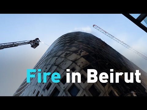 Fire in Beirut