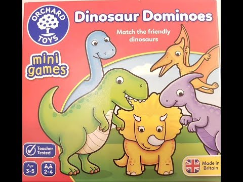 Dinosaur Dominoes with Peek a Boo Elephant #breevlog #bree'sfun&toys