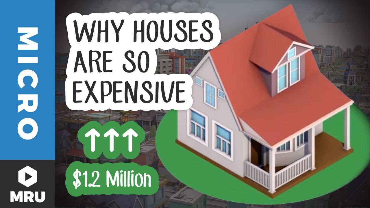 Elasticity of Supply: Why Housing is Unaffordable