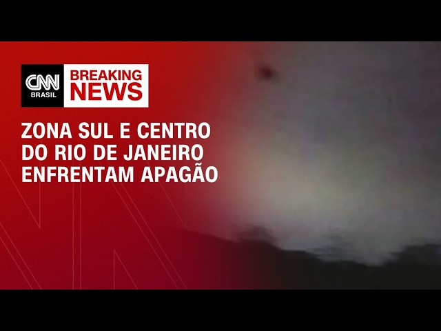 Apagão atinge zona Sul e Centro do Rio de Janeiro nesta quarta (29/07) | CNN 360°