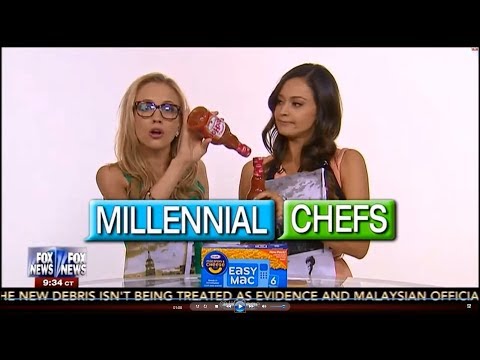 08-02-15 Kat Timpf on The Greg Gutfeld Show - Millennial Chefs
