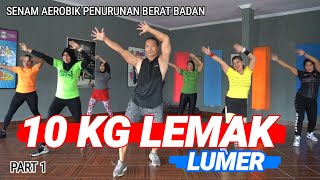 Download lagu 10 KG LEMAK LUMER | AEROBIK MENURUNKAN BERAT BADAN | PART 1 mp3